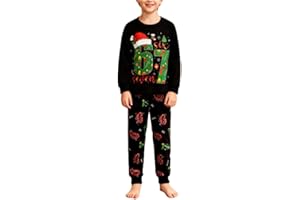 Girls Boys 67 Meme Christmas 2 Piece Set Kids Christmas Cute Clothing Sets Cute 6 7 Meme Shirt and Pants Sets Outfits