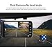 Dash Cam Front and Rear, FANZY 4'' HD Screen Dual Cam Blackbox, FHD 1080P 170° Wide Angle Car Camera Recorder with Parking Monitor, Night Vision, G Sensor, Motion Detection, Loop Recording