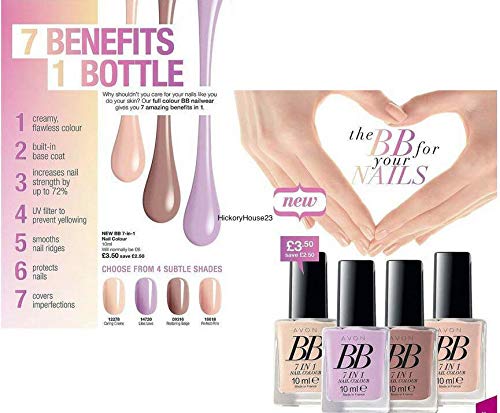 AVON BB 7 IN 1 NAIL ENAMEL LILAC LOVE