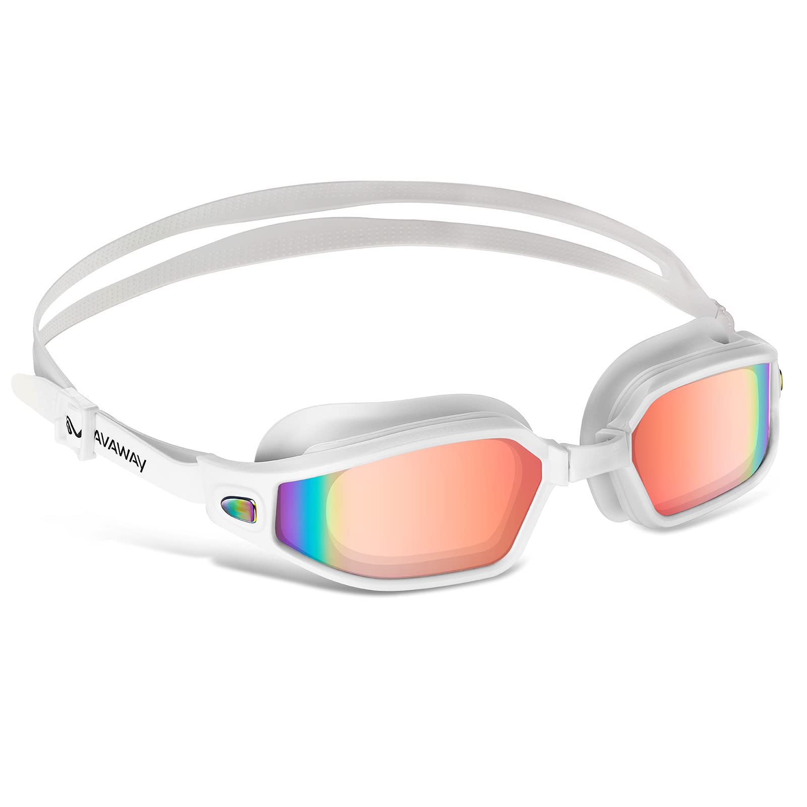 AVAWAY Swimming Goggles Swim Goggles for Adult Men Women No Leaking, Anti Fog, UV Protection