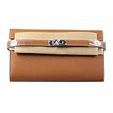 Anifeel Women's Padlock Genuine Leather Wallets Purse Billfold