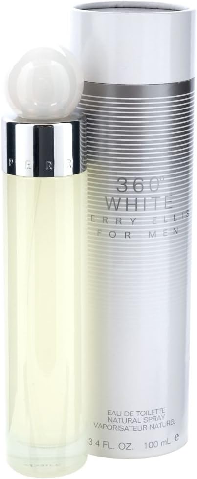 Perry Ellis 360 White for Men 3.4 Ounce Edt Spray by Perry Ellis