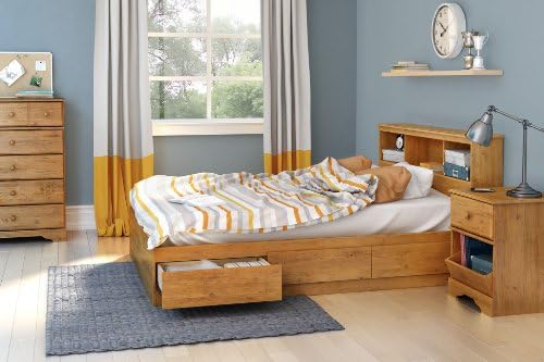 Amazon Com South Shore Little Treasures Full Mates Bed With 3