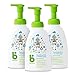 Babyganics Foaming Dish & Bottle Soap, Pump Bottle, Fragrance Free, 16oz, 3 Pack, Packaging May Vary primary