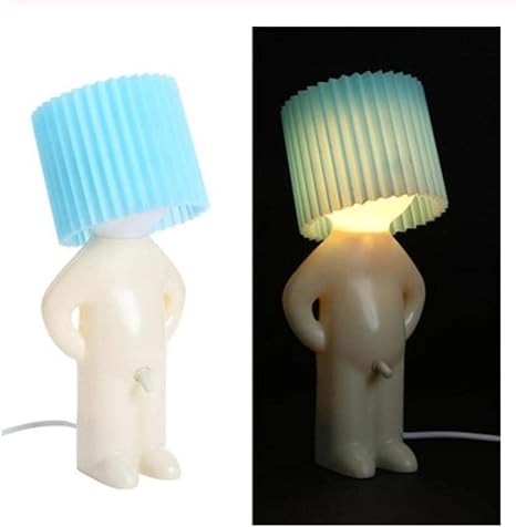 Hbhbs Nachtlicht Nachtlampe Naughty Boy Mr P Ein Kleiner Schuchterner Mann Kreative Lampe Kleine Nachtlichter Nachtlichter Hauptdekoration Schones Geschenk Amazon De Kuche Haushalt