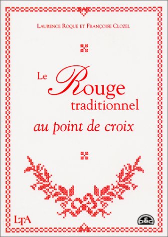 Le  rouge traditionnel au point de croix