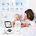 [UPGRADED VERSION] Video Baby Monitor with Digital Camera, 2.4'' LCD Display, Infrared Night Vision, Temperature Monitoring, Two Way Talkback Function and Lullabies