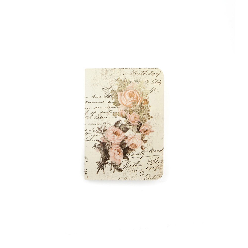 Prima Marketing Notebook Inserts Passport Size - Dusty Roses
