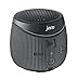 JAM Doubledown Wireless Portable Bluetooth Speaker, Splash Proof, Ultra Portable, Pair 2 for Stereo Sound, Answer Calls, Speakerphone, Rubberized Body, Durable, 30ft Range, HX-P370BK Black
