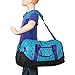 Wildkin Big Dots Aqua Overnighter Duffel Bag