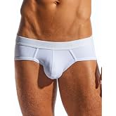 Cocksox Men's Underwear Contour Pouch Sports Brief CX76N (White, M)