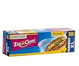 Plastimade Zip 'n Close XL Sandwich Bags 30 Count Pack Of 1