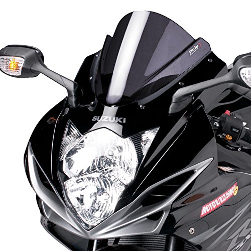 Motorbike Puig Windscreen Windshield Double bubble Suzuki GSX-R 600/750 11-16 dark smoke