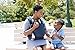 Baby Tula Free-to-Grow Baby Carrier, Adjustable Newborn to Toddler Carrier, Ergonomic and Multiple Positions for 7 – 45 pounds – Indigo (Indigo Blue)