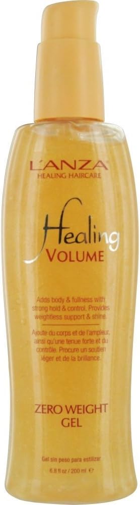 L'ANZA Zero Weight Styling Gel Bamboo Keratin Volume Thickness 55% Hold 6