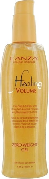 L'ANZA Zero Weight Styling Gel Bamboo Keratin Volume Thickness 55% Hold 6
