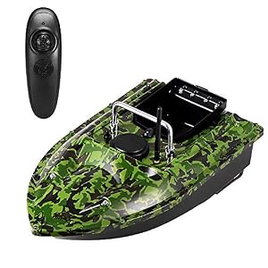 Flytise Bateau D’amorce De Pêche,sans Fil Télécommande De Pêche Feeder Smart De Pêche Appâts Bateau De Pêche Bateau Pour Adultes Débutants 540 Yards À Distance Gamme