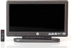 SXFSE Doll House TV, 1:12 Scale Dollhouse Accessories Miniature Furniture Decor Model, Play Toy (TV)