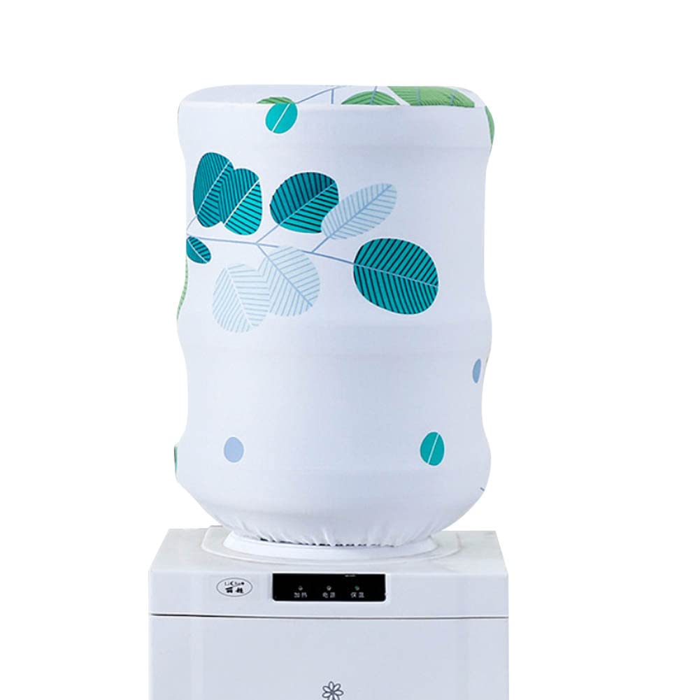 Water Dispenser Barrel Cover for 5 Gallon Water Bottle, Water Bucket Dust Protector Covers, Reusable Elastic Protective Cover for Hot & Cold Water Dispensers Bottles