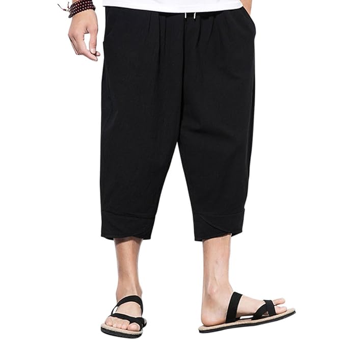 Zhuhaitf Casual Aladdin Pantalones Bombachos Hombre Mujer Boho