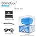 SoundBot® SB510FM FM RADIO Water Resistant Bluetooth Wireless 5W Shower Speaker HandsFree Portable Speakerphone w/ Auto-Scan Tuner, 6Hrs Music Streaming, Built-in Mic, Detachable Suction Cup, Lanyard