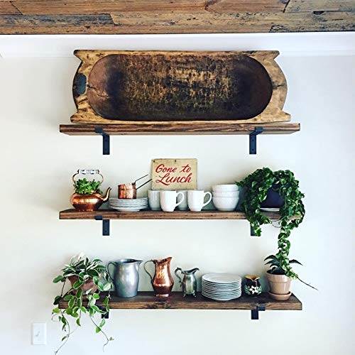 LuckIn Sturdy Shelf Bracket, Fit 8 Inch Standard Board Sold by