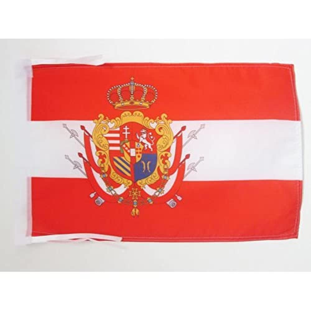 AZ FLAG - Grand Duchy of Tuscany Flag - 18'' x 12'' - 100% Polyester Granducato di Toscana Small Banner with Two Cords - Fade Resistant - Vivid Colors - 18x12 in - 45x30 Cm