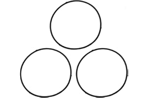 FLYPIG 3pcs Carburetor Float Bowl Gasket Seal O-Ring for Honda GX110 GX120 GX140 GX160 GX200 GX240 GX270 GX340 GX390 GXV120 G