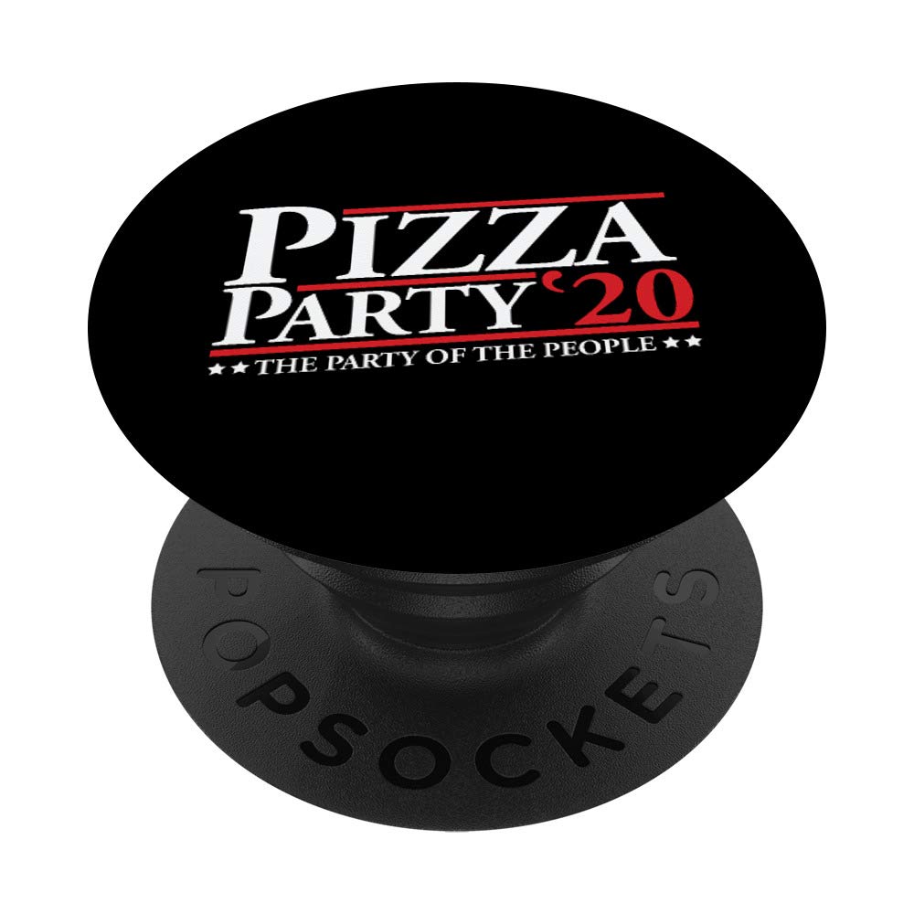 2020 Election - Vote Pizza Party PopSockets Grip and Stand for Phones and Tablets