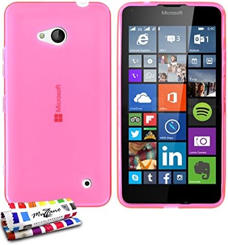 MUZZANO Original Le Glossy Hybrid Flexible Shell for Microsoft Lumia 640 - Pink