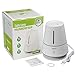 Innoo Tech IN10-C001 Ultrasonic Cool Table Lamp Humidifiers | Automatic Shut-Off | Night Light Function | 360 Degree Rotatable Mist Outlets | 2.0L, White