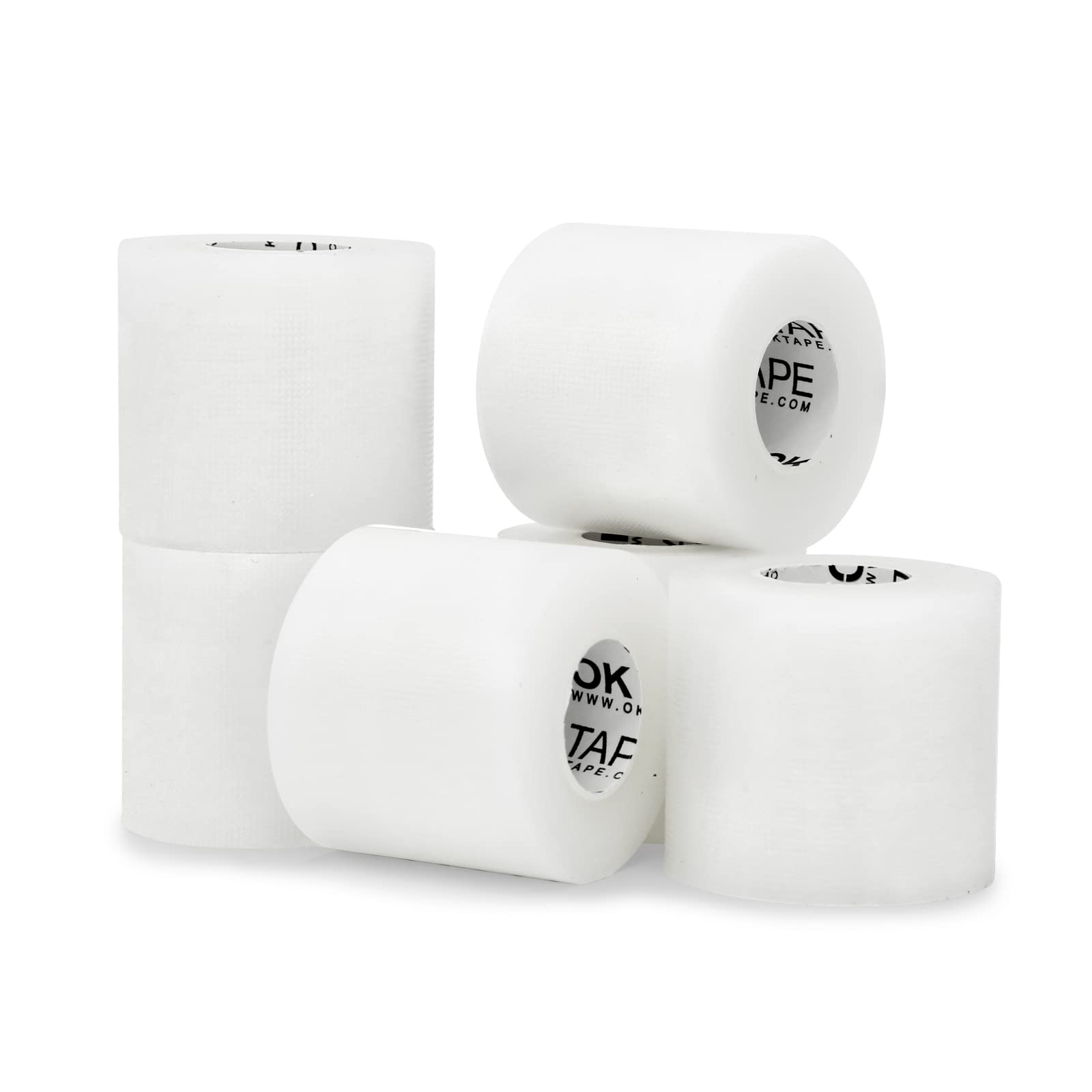 Photo 1 of OK TAPE OKPore Transparent Medical Tape (Pack of 6) - First Aid Surgical Tape Hypoallergenic and Breathable for Wound Dressing Care, Latex Free, 2in x 10yds