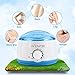 Wowax Personal Wax Warmer Hair Removal- Waxing Kit for Women- Electric Hard Wax Beans Kit- 2 Flavors Hard Wax Beans & 10 Wax Applicator Sticks- Brazilian Eyebrow Home Body Waxing Kits