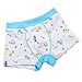 Czofnjesi Boys Breathable Dinosaur Car Cotton Boxer Brief Underwear Sets (Car, 2-4T)