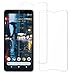 BONUM Google Pixel 2 XL Screen Protector, HD Clear Case Friendly Tempered Glass - 2 Piece