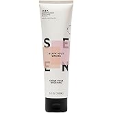 SEEN - Blow-Out Creme, Scented - Non-Comedogenic Blow-Out Hair Cream - Dermatologist-Developed - Reduces Frizz- Heat Protectant- Safe for Sensitive, Eczema & Acne Prone Skin