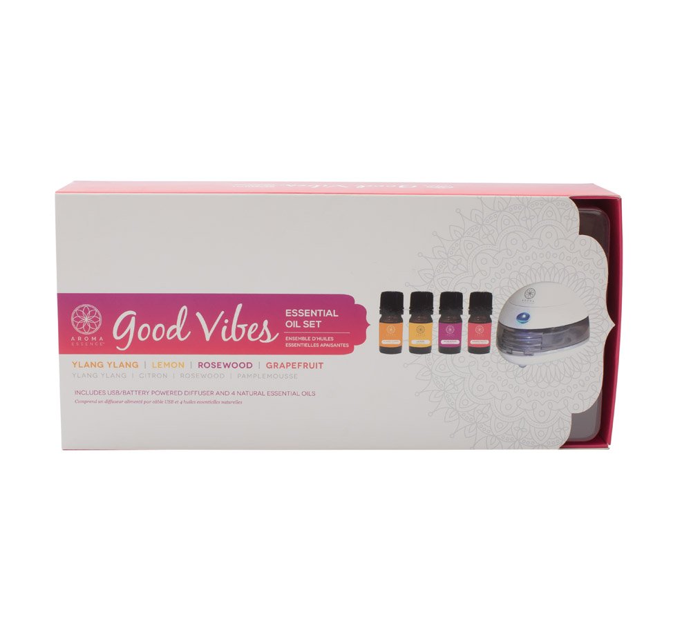 Amazon Com Aroma Essence Essential Oil Set Aromatheraphy Diffusers Ylang Ylang Lemon Rosewood Grapefruit Beauty