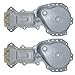 Brock Replacement Set Power Window Lift Regulator Motors Compatible with 1985-2005 Astro Safari Van 88960088