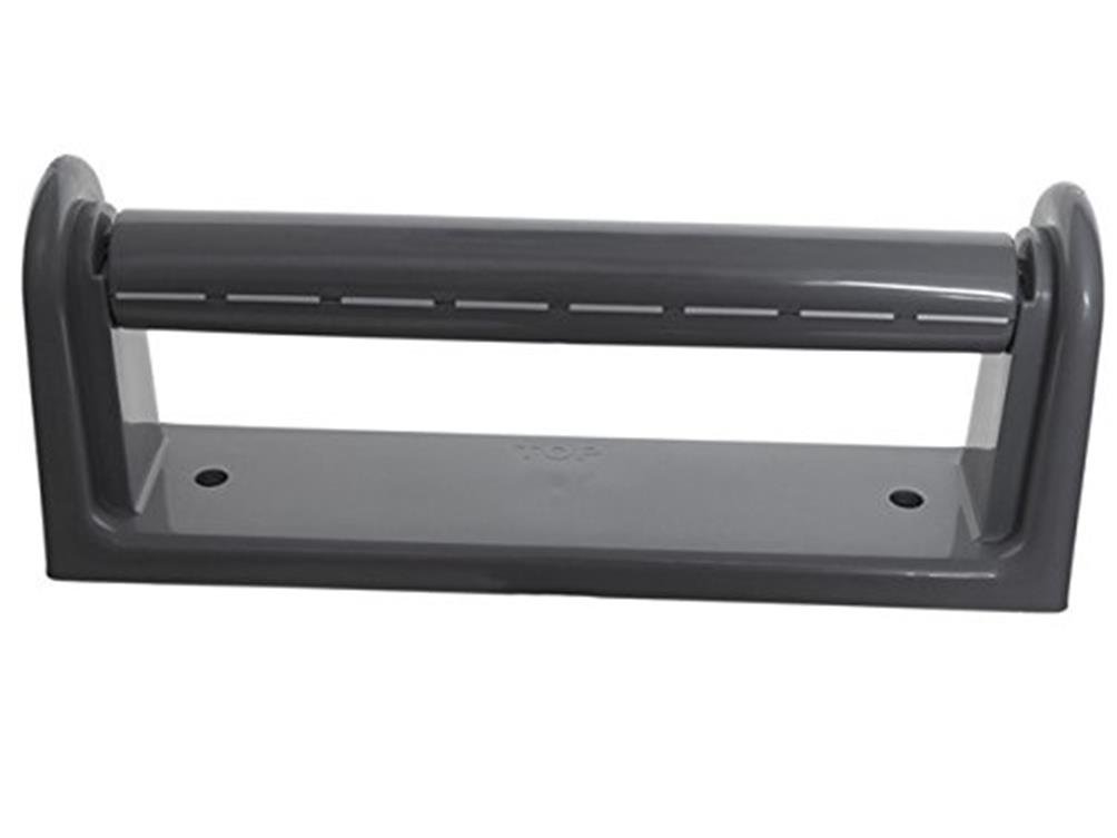 Whitefurze NEW Wall Mounted KITCHEN TOWEL ROLL HOLDER Grey/Silver - Wall Mountable