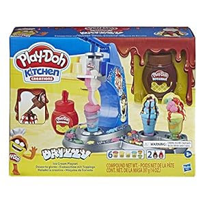Play-Doh-Kitchen-Creations-Drizzy-Ice-Cream-Playset-Featuring-Drizzle-Compound-and-6-Non-Toxic-Colours Play-Doh Kitchen Creations Drizzy Ice Cream Playset Featuring Drizzle Compound and 6 Non-Toxic Colours
