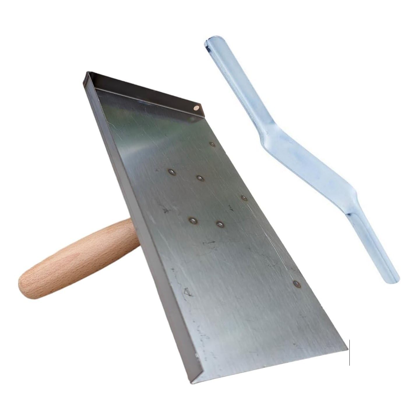 Stainless Steel Pointing Brickwork Hawk + Brick Jointer, Pointing, Bricklaying, Hawk, Jointing, Support, Stand, DIY (SJ1610)