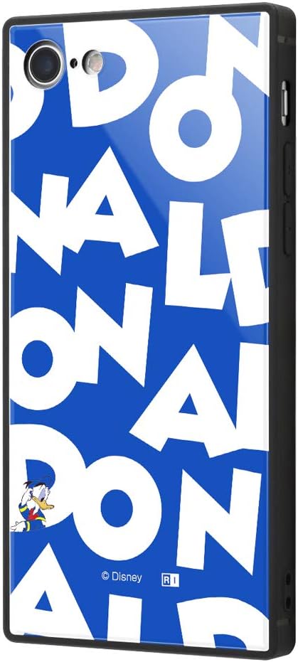 Amazon Co Jp Iphone 8 7 ディズニーキャラクター 耐衝撃ガラスケース Kaku ドナルドダック I Am 家電 カメラ