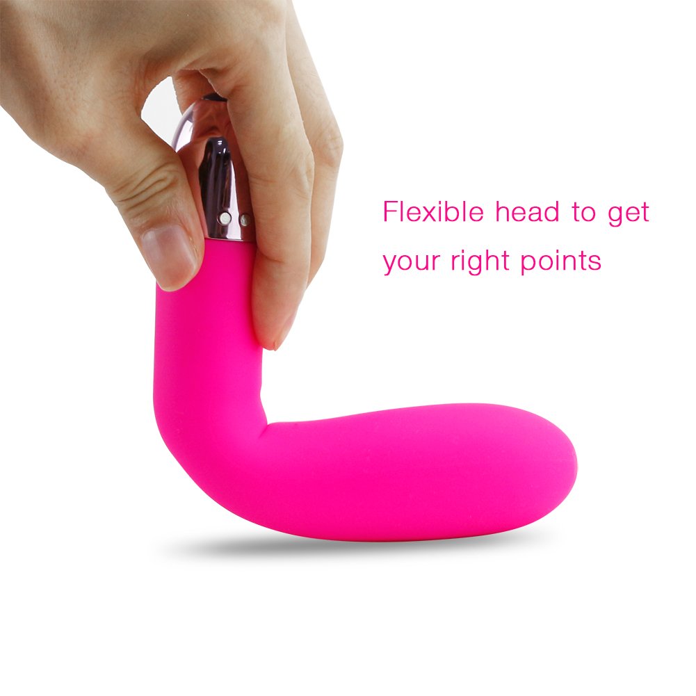 Mini Vibrator adult sex toy for Women g spot stimulator Super Soft Silicone handheld wand massager
