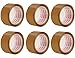 Packatape — 6 Rolls 1.88 Inches x 72.2 Yards Brown Packaging Tape for Parcels and Boxes. This 6 roll pack of Heavy Duty Brown Packing Tape Provides a Strong, Secure and Sticky Seal for your Boxes