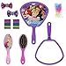 TownleyGirl Disney Princess Cosmetic Set with Nail Polish, Lip Gloss, Press-On Nails, Sandals, Toe Separators, and More