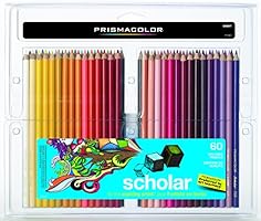 PRISMACOLOR Scholar Pencil, Art Pencils, Box of 60, Assorted Colours (92808HT)