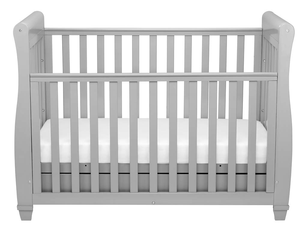 babymore eva sleigh cot bed