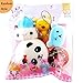 5pcs Squishy Toy Set,WM & MW Mochi Panda Bun Bear Bread Squeeze Rising Toys Scented Stress Reliever