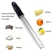 GP Life Lemon Zester Grater, Stainless Steel Citrus Lemon Zester Premium Metal Melon Baller Scoop,Apple Corer Set