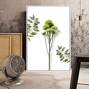 Floating Framed Canvas Wall Art for Living Room, Bedroom Flowers Canvas Prints for Home Decoration Ready to Hang - 16x24 inches